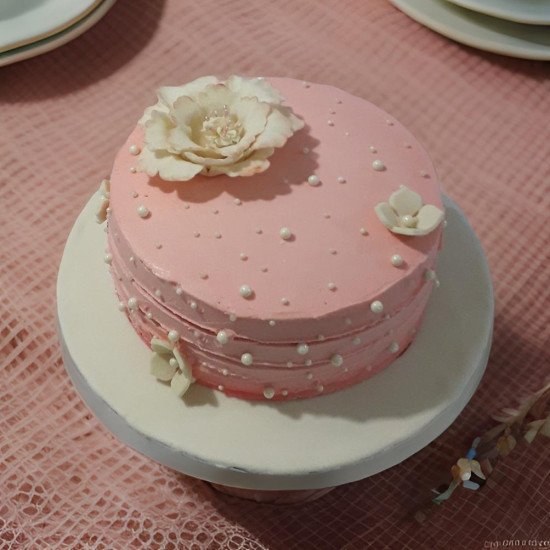 3Lbs Blossom Pink Delight Cake