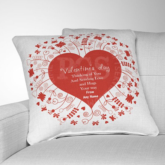 Thinking of You Valentine Cushion