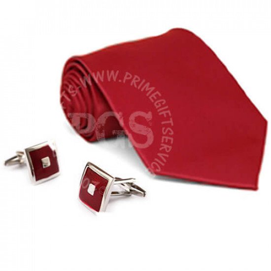 Tie with Cufflinks